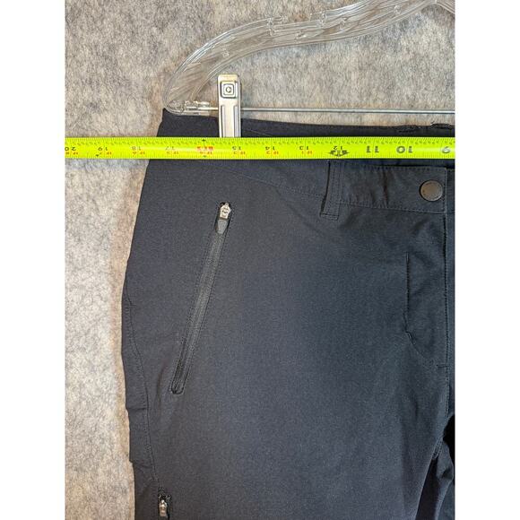 Jack Wolfskin Womens Activate Therma Fit Black Pants FlexShield Outdoors - Sz 10 - Picture 9 of 12